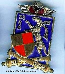Artillerie - 35e regiment para